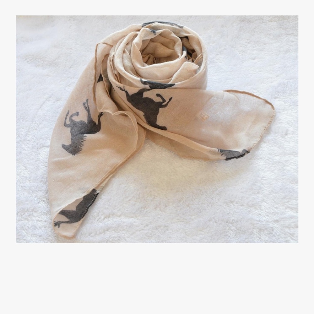 🆕 Horse Fashion Scarf for Women Lightweight Scarves Shawl Wrap for Spring/Summer - Picture 6 of 7